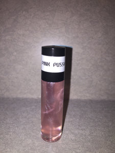 Pink Pussy Cat Perfume Oil With Rose Quartz Crystals Sweet Sexy